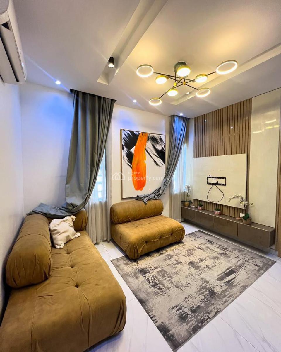 Furnished 4 Bedroom Terrace Duplex with Pool, Ikate, Lekki, Lagos, Terraced Duplex for Rent