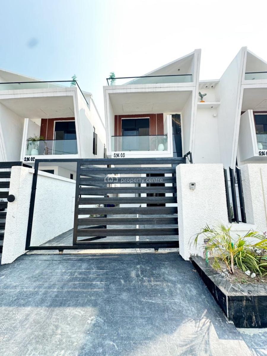 4 Bedroom Semi Detached Duplex with Bq, Ikota, Lekki, Lagos, Semi-detached Duplex for Sale