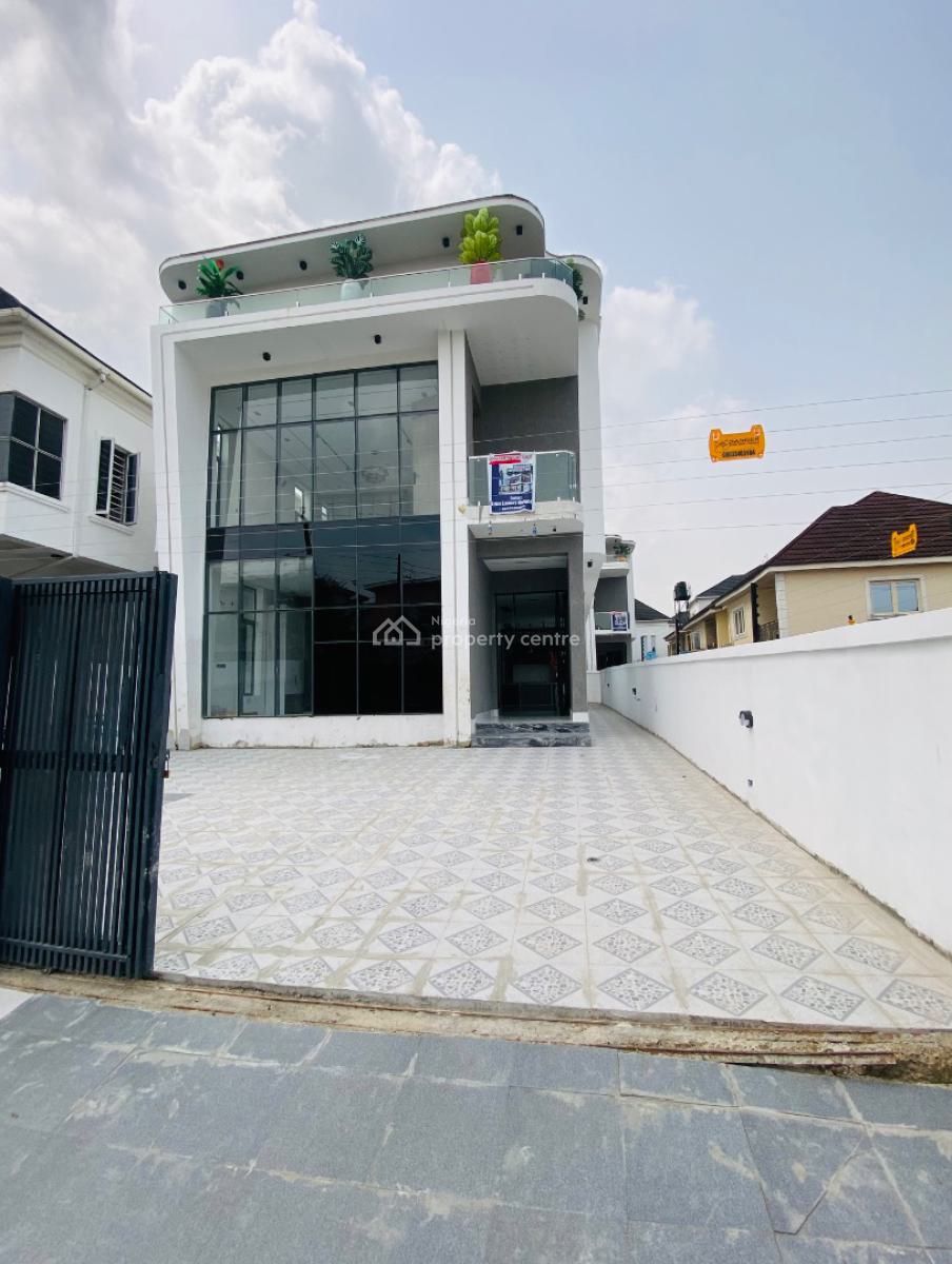 Newly Built 5 Bedroom Contemporary Smart Duplex, Chevron Toll Gate, Lekki, Lagos, Detached Duplex for Sale