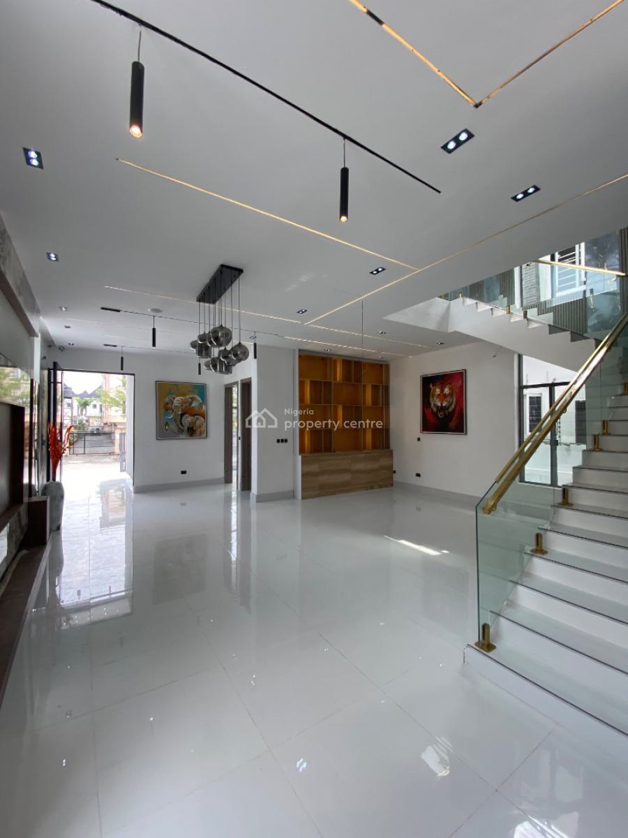 Newly Built 5 Bedroom Contemporary Smart Duplex, Chevron Toll Gate, Lekki, Lagos, Detached Duplex for Sale