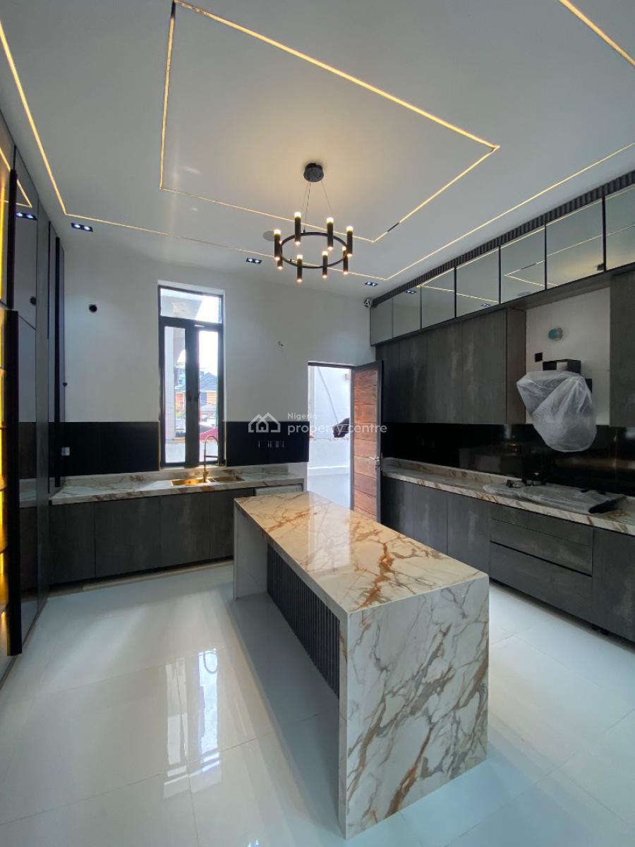 Newly Built 5 Bedroom Contemporary Smart Duplex, Chevron Toll Gate, Lekki, Lagos, Detached Duplex for Sale