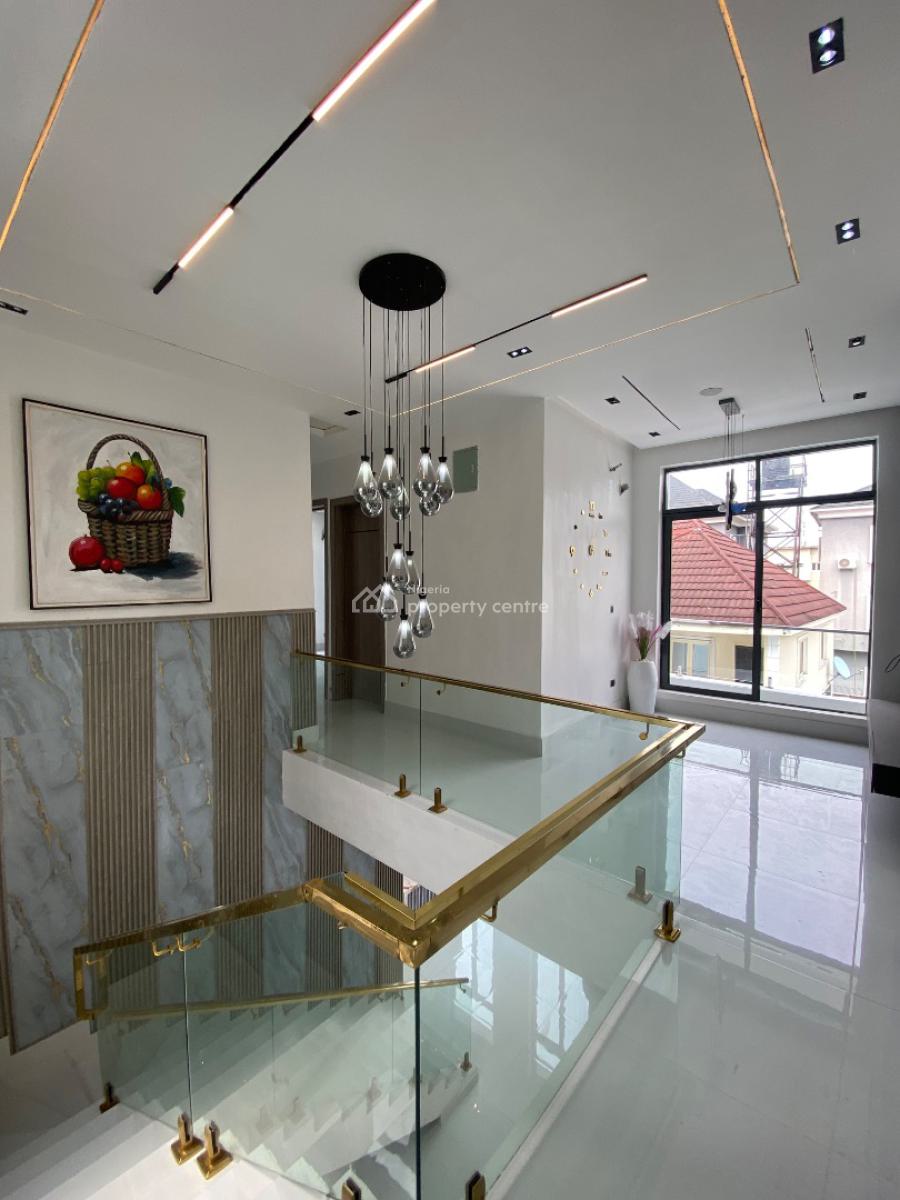 Newly Built 5 Bedroom Contemporary Smart Duplex, Chevron Toll Gate, Lekki, Lagos, Detached Duplex for Sale
