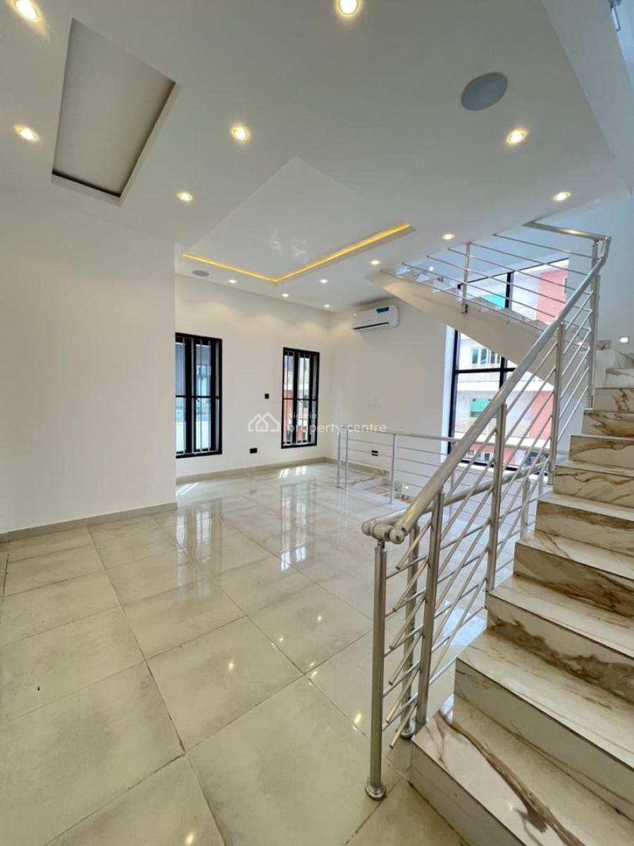 Elegantly Built 5 Bedroom Fully Detached Home with Cinema, Bq and Roof, Lekki Phase 1, Lekki, Lagos, Detached Duplex for Sale