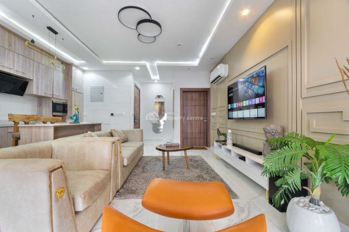 a Brand New Furnished 2 Bedroom with Pool, Gym, 24 Hours Electricity, Lekki Phase 1, Lekki, Lagos, Flat / Apartment for Rent