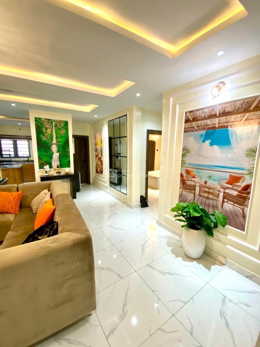 3bedroom Serviced Apartment with Smart Lock, in Aguda Surulere per Day, Oladimeji Street, Surulere, Lagos, Flat / Apartment for Rent