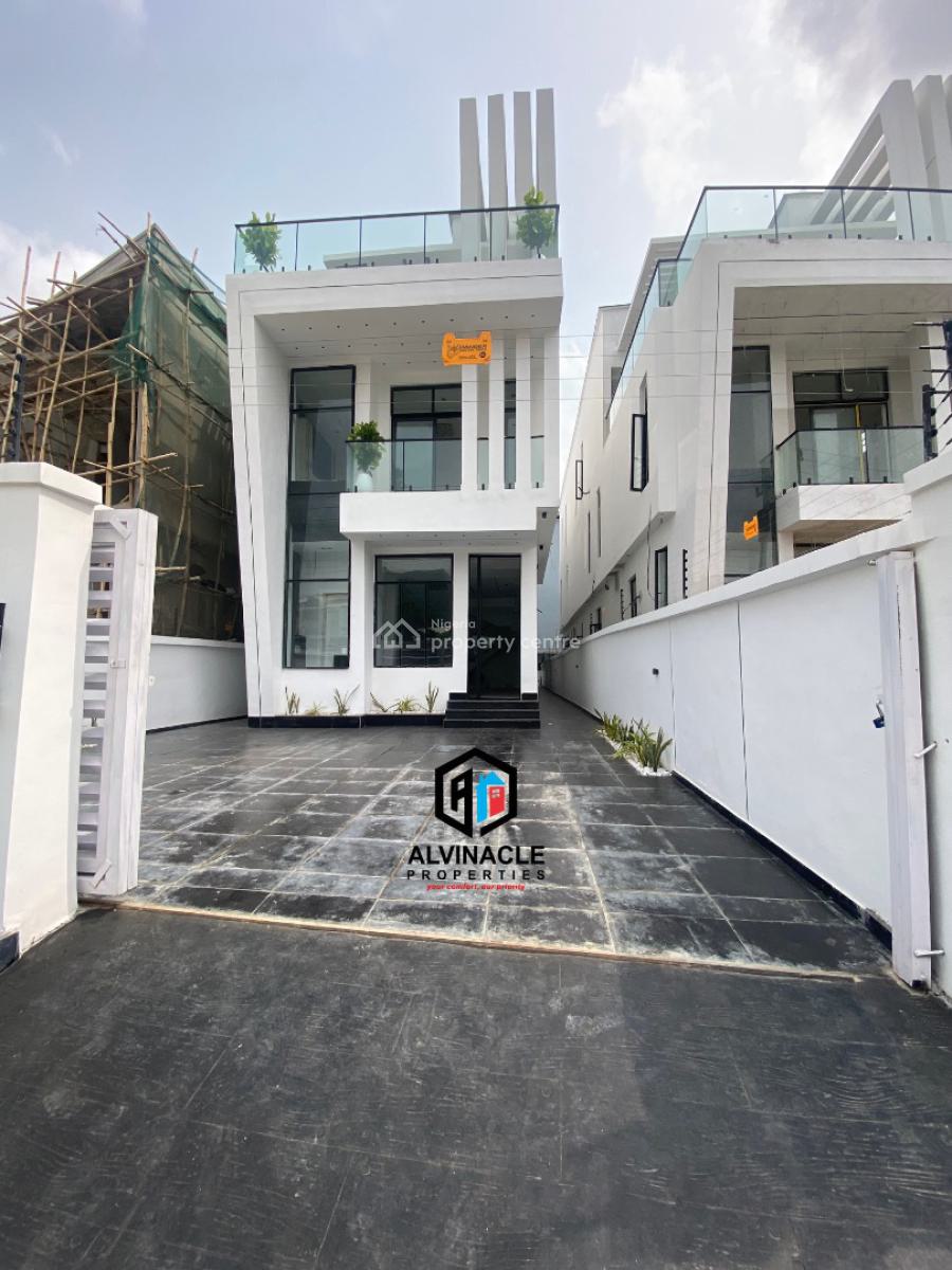 Newly Built 5 Bedroom Smart Home Duplex, Oral Estate, Lekki, Lagos, Detached Duplex for Sale