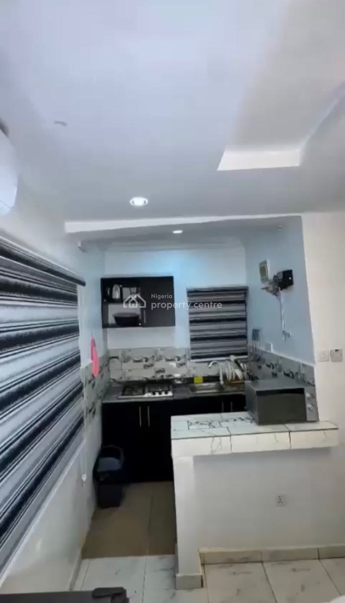 a Fully Furnished Studio Apartment with Fridge, Bed, Tv and Others, Fola Agoro, Yaba, Lagos, Self Contain (single Rooms) for Rent