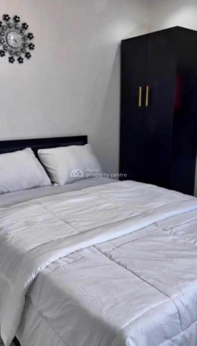 a Fully Furnished Studio Apartment with Fridge, Bed, Tv and Others, Fola Agoro, Yaba, Lagos, Self Contain (single Rooms) for Rent