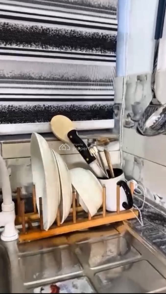 a Fully Furnished Studio Apartment with Fridge, Bed, Tv and Others, Fola Agoro, Yaba, Lagos, Self Contain (single Rooms) for Rent