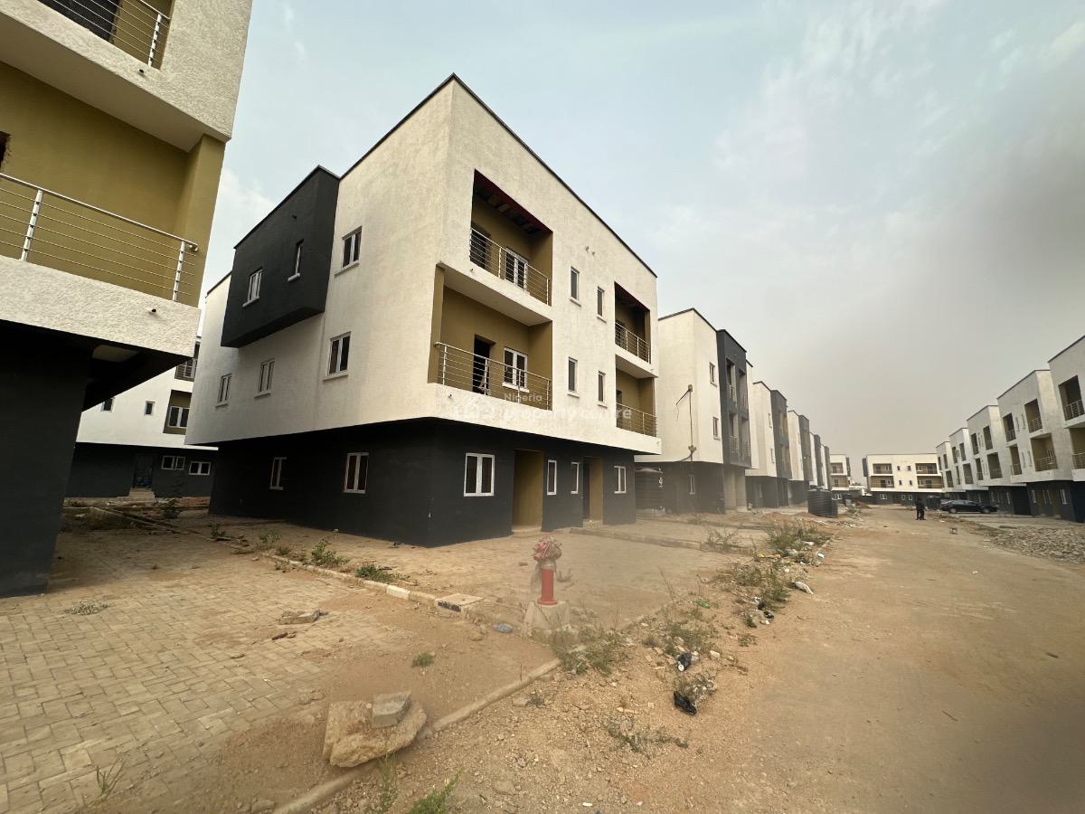 Well Built Semi Finished 5 Bedroom Semi-detached Duplex, Katampe Extension, Katampe, Abuja, Semi-detached Duplex for Sale