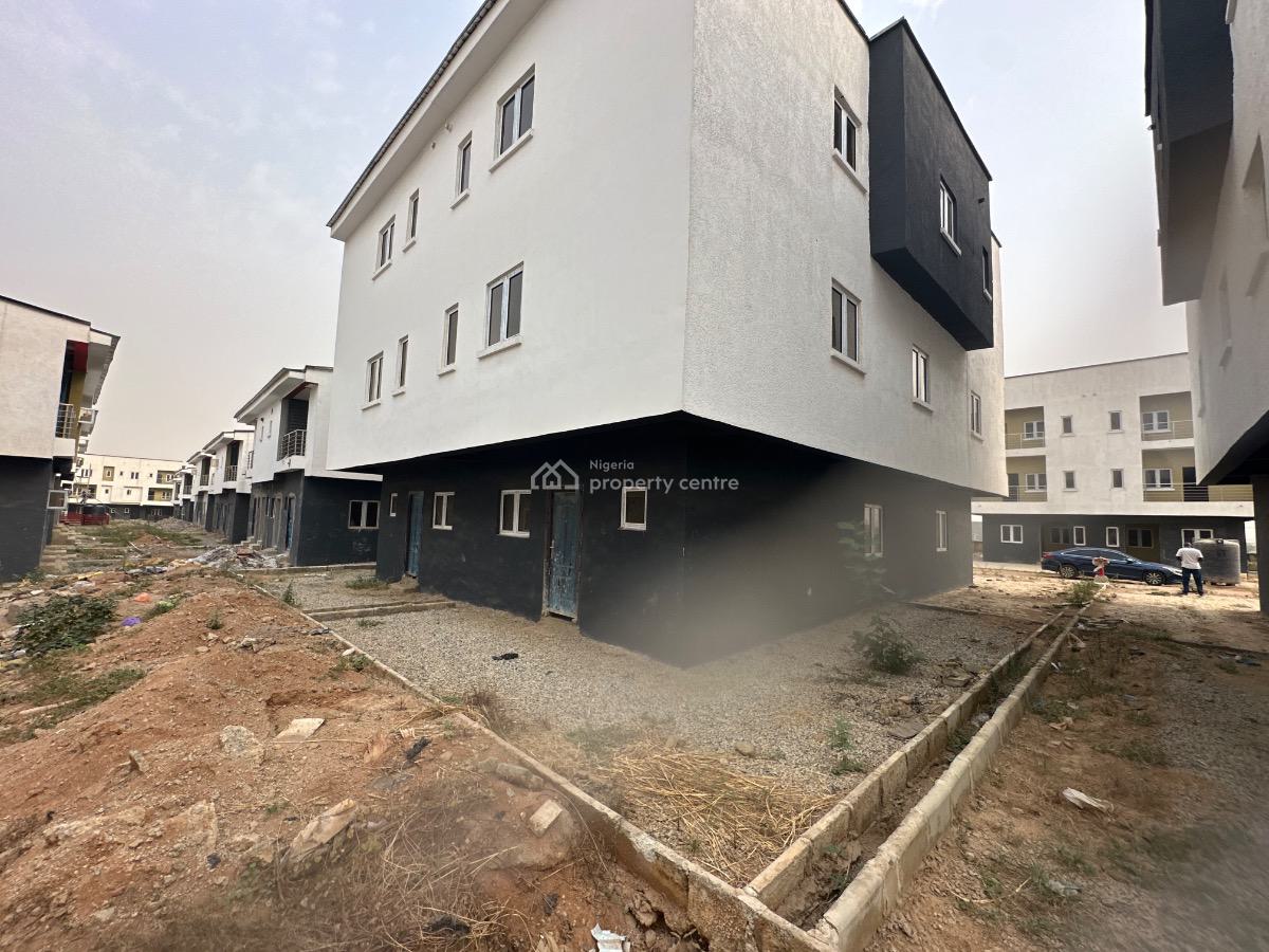 Well Built Semi Finished 5 Bedroom Semi-detached Duplex, Katampe Extension, Katampe, Abuja, Semi-detached Duplex for Sale