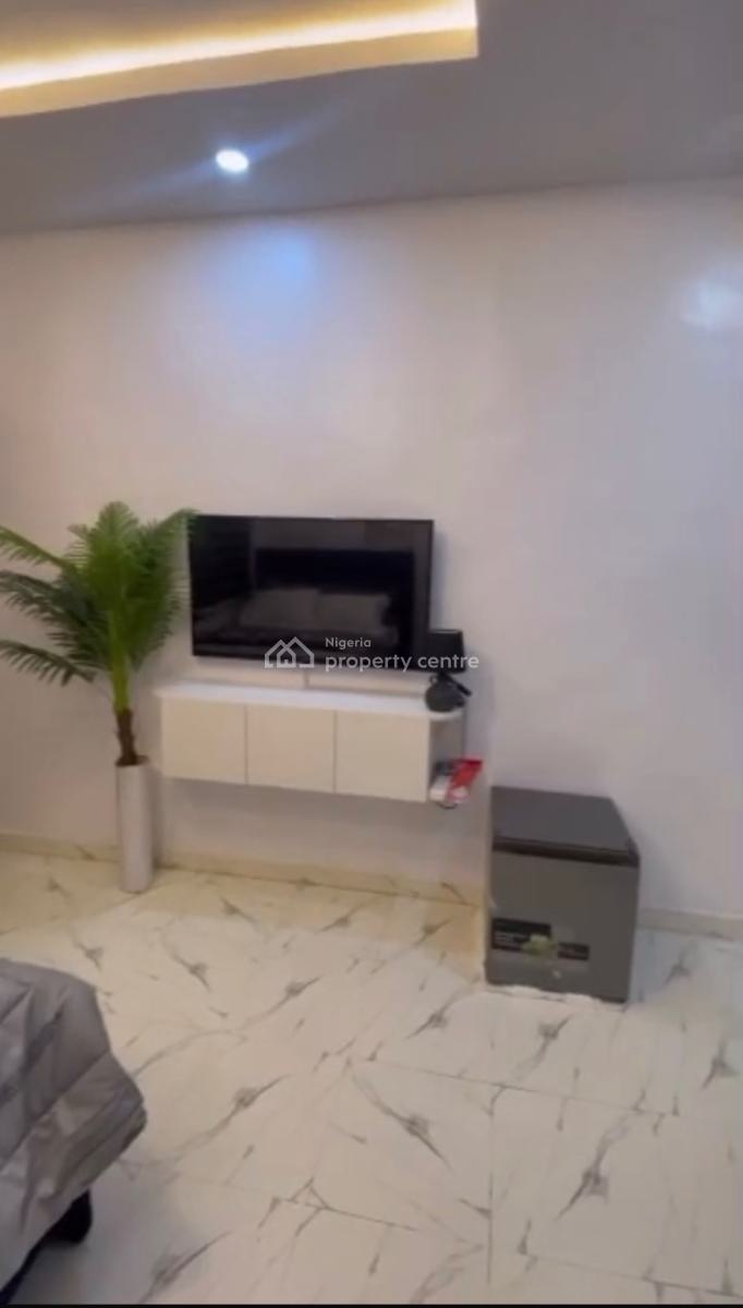 a Furnished Self Contain with Netflix, 24 Hrs Electricity & Others, Pedro, Gbagada, Lagos, Self Contain (single Rooms) for Rent