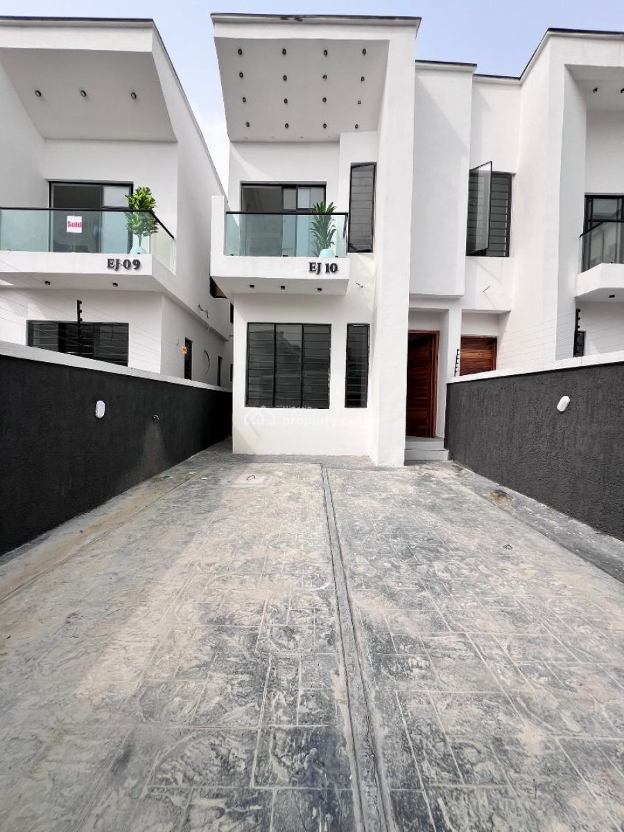 Beautifully Built 4 Bedroom Semi Detached Duplex with Bq, Ikota, Lekki, Lagos, Semi-detached Duplex for Sale
