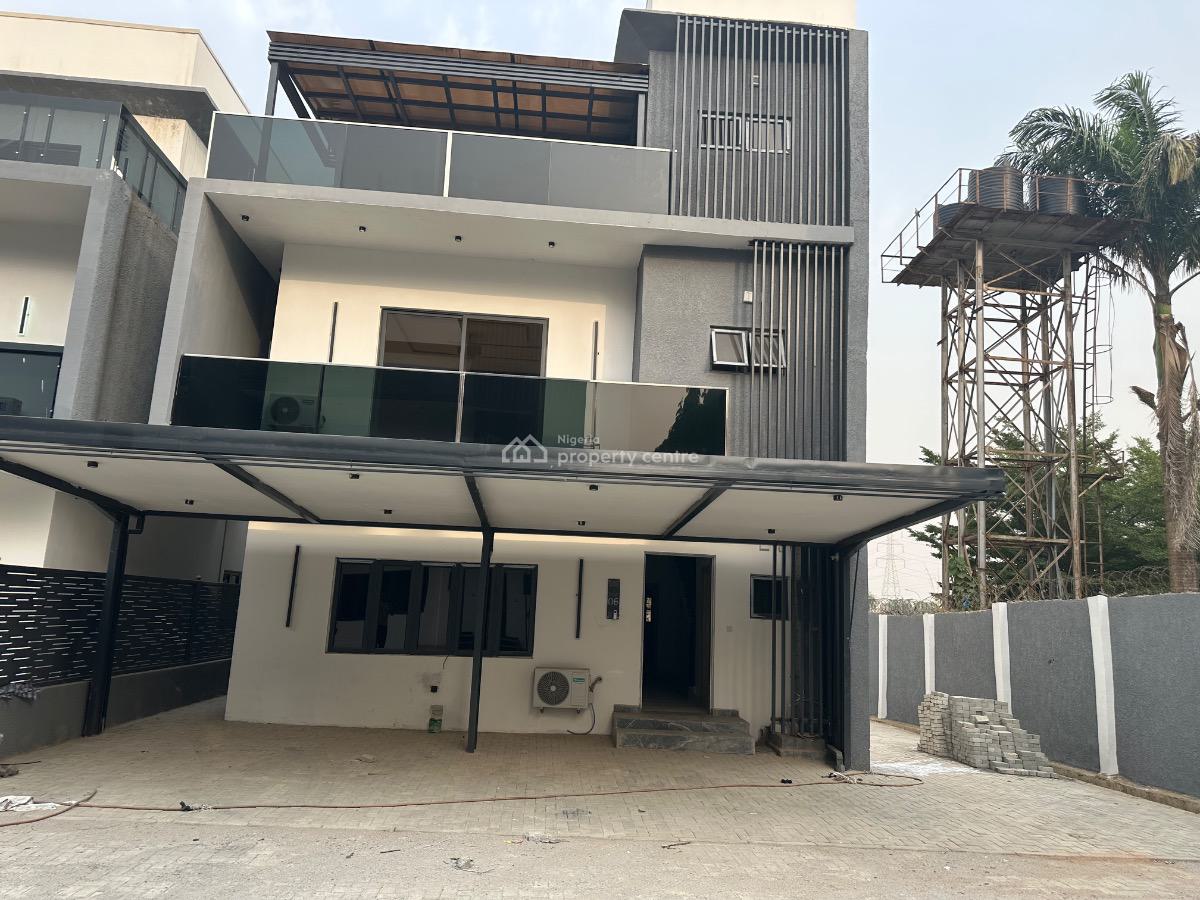 Brand New 5bedroom Smart House with Bq, By Patrick Yakowa Street, Katampe Extension, Katampe, Abuja, Detached Duplex for Sale