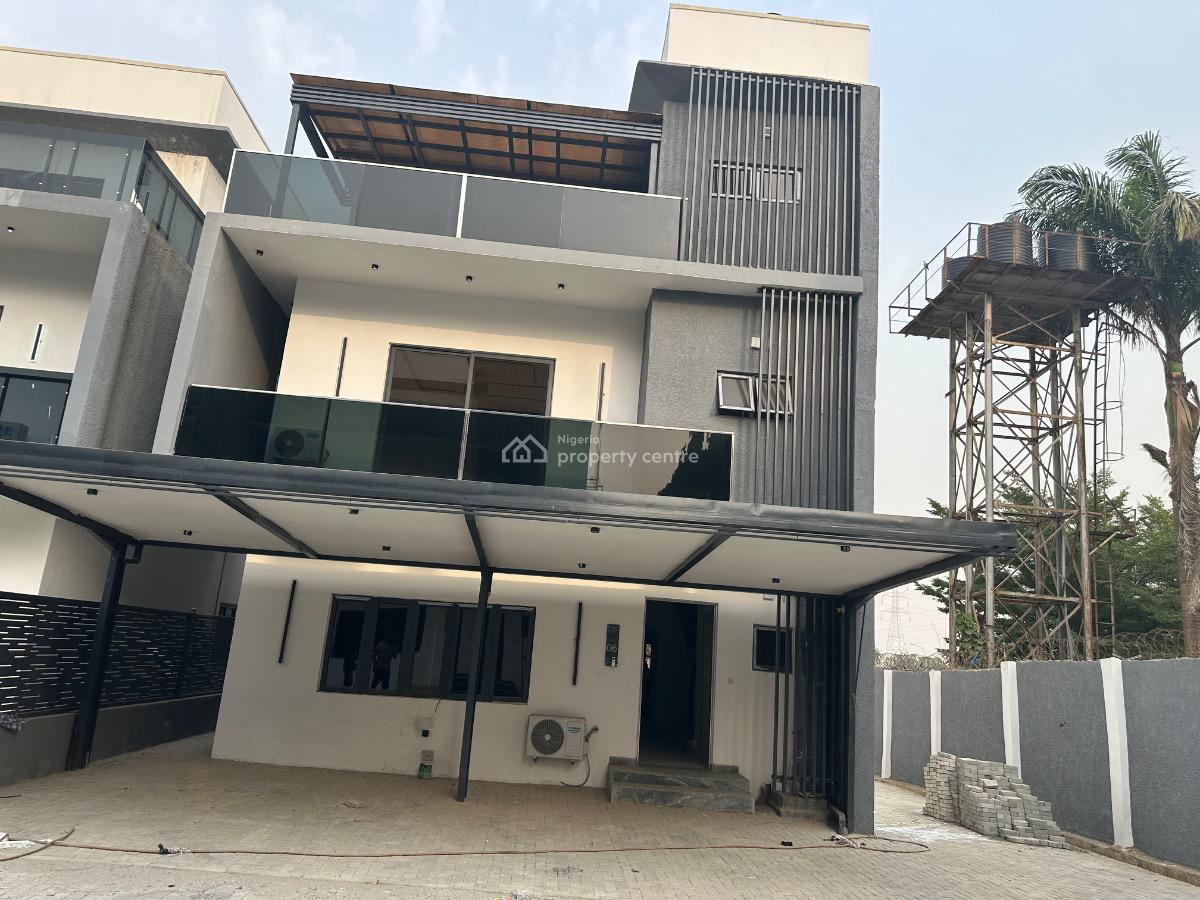 Brand New 5bedroom Smart House with Bq, By Patrick Yakowa Street, Katampe Extension, Katampe, Abuja, Detached Duplex for Sale