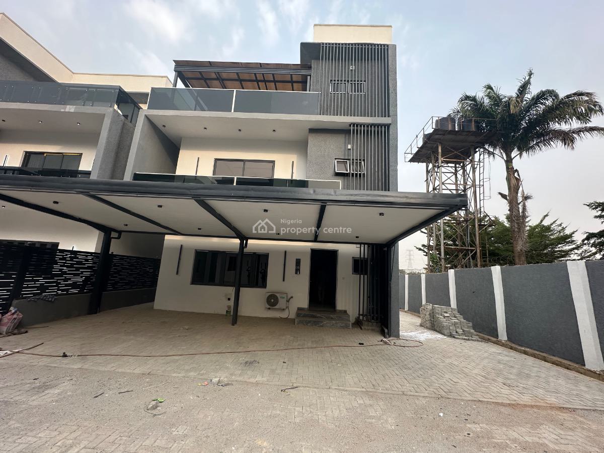 Brand New 5bedroom Smart House with Bq, By Patrick Yakowa Street, Katampe Extension, Katampe, Abuja, Detached Duplex for Sale