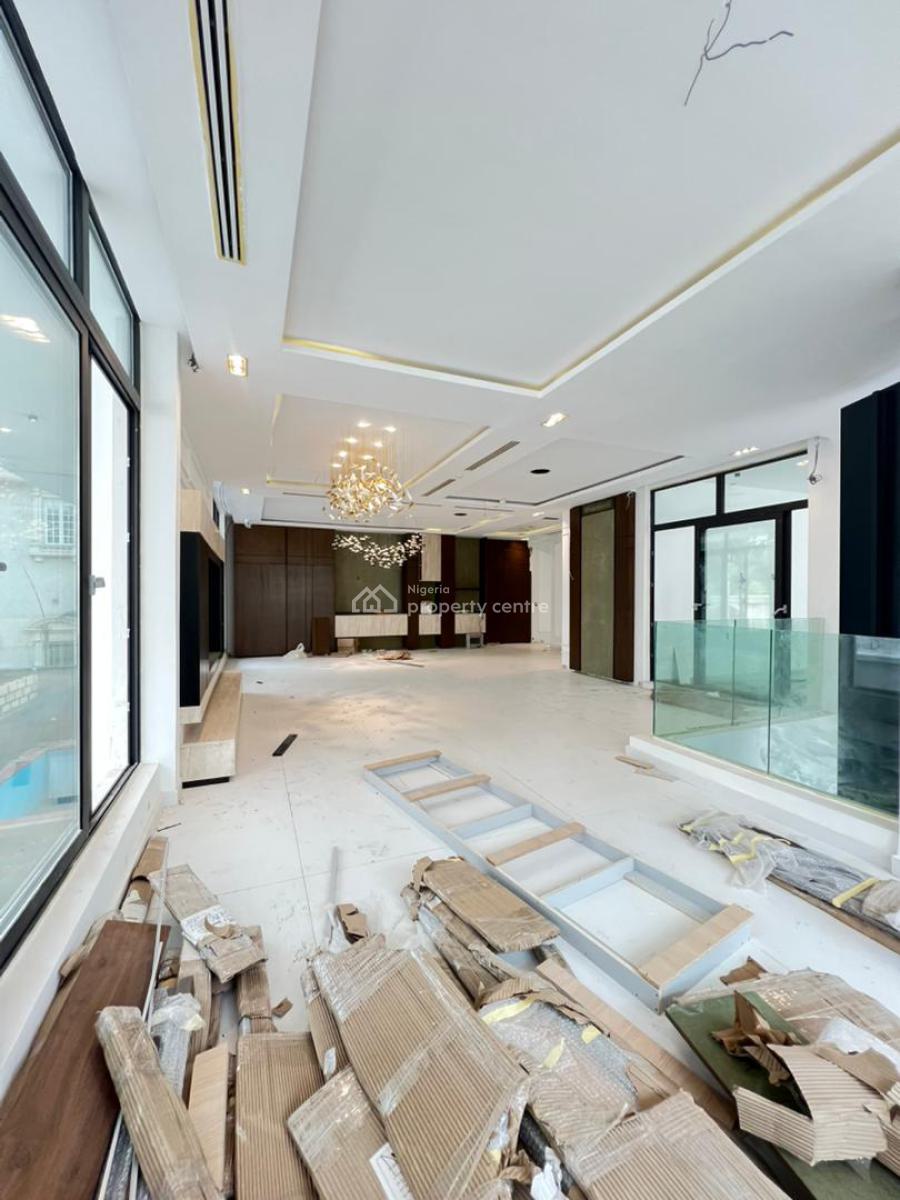 Massive 5 Bedroom Detached Home with Cinema, Gym, Pool, Elevator, Bq, Ikoyi, Lagos, Detached Duplex for Sale
