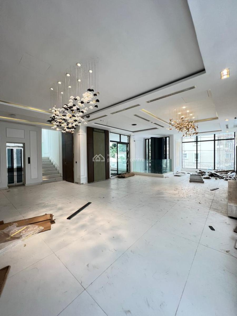 Massive 5 Bedroom Detached Home with Cinema, Gym, Pool, Elevator, Bq, Ikoyi, Lagos, Detached Duplex for Sale