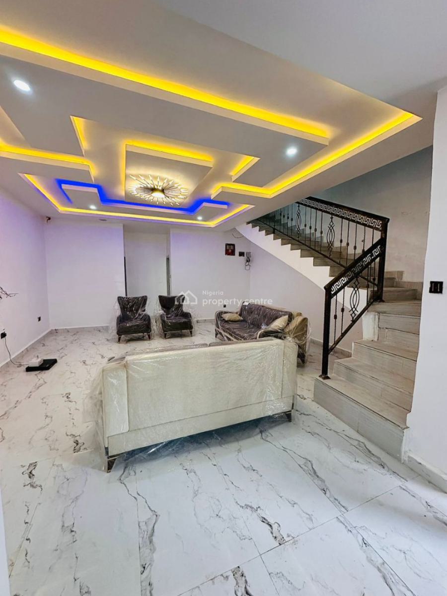 Nicely Brand New Furnished 3 Bedroom Terrace, By Christland School, Apo, Abuja, Terraced Duplex for Sale