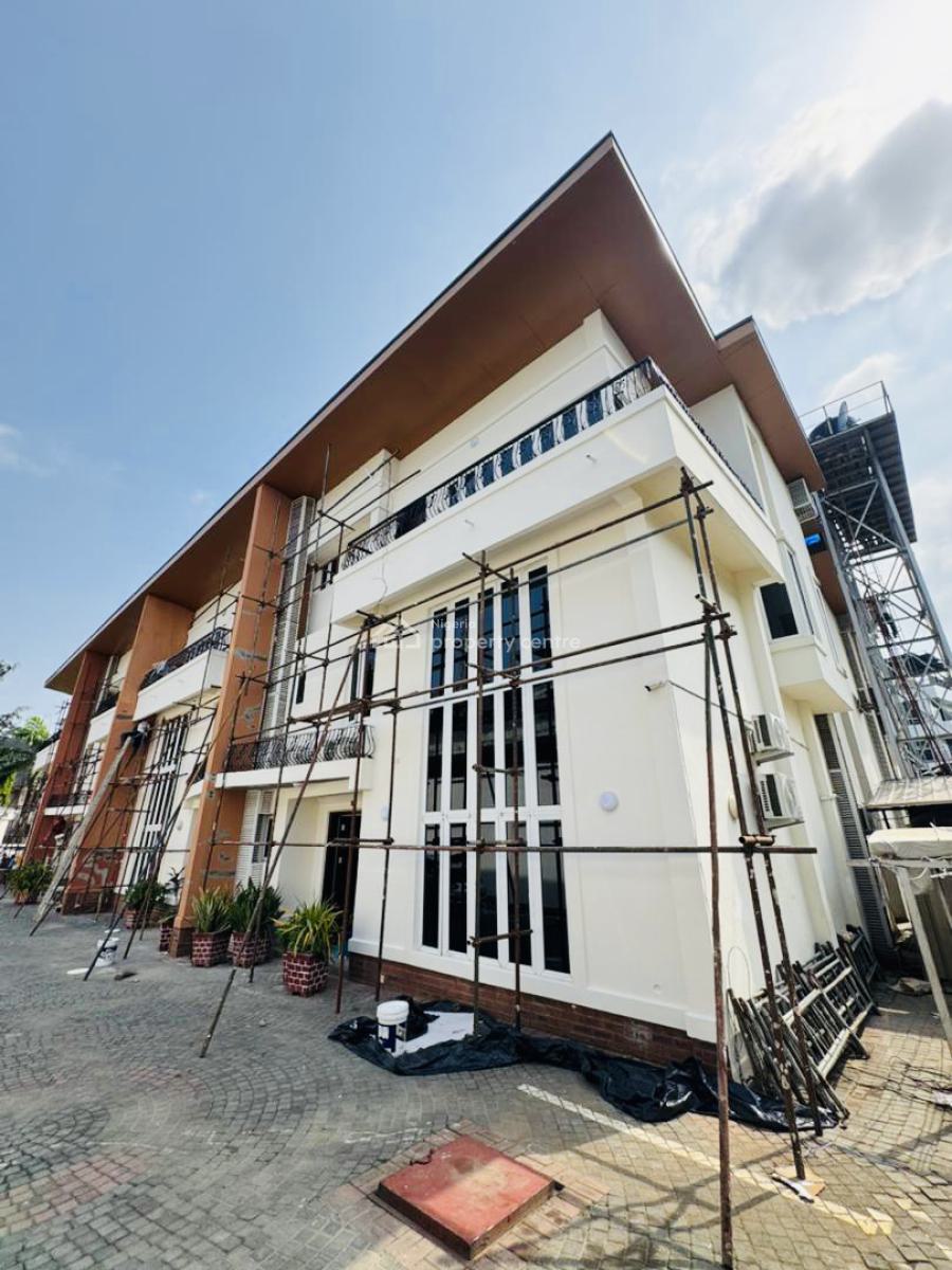 Exquisite 5 Bedroom Terrace Duplex with Bq, Banana Island, Ikoyi, Lagos, Terraced Duplex for Rent