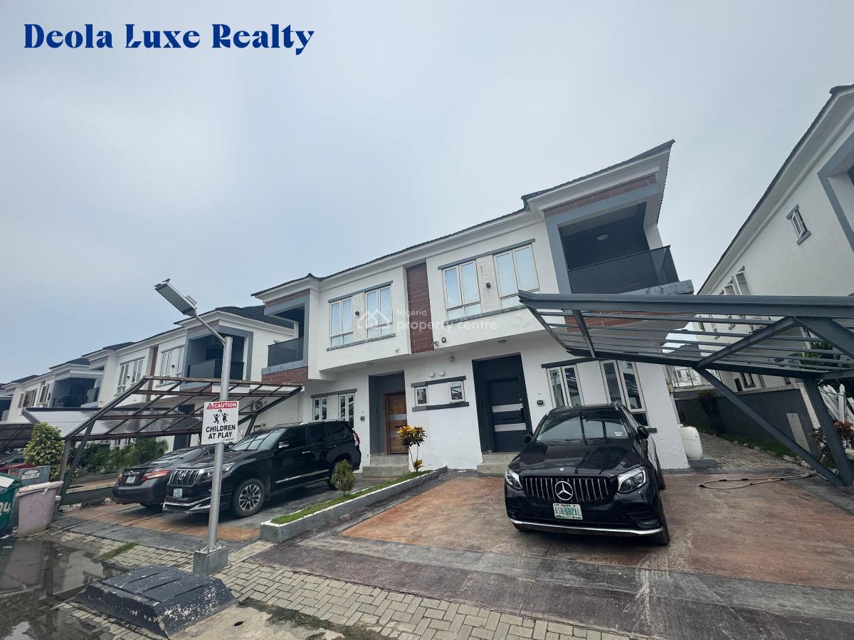 a Well Maintained 4 Bedroom Duplex in a Family Oriented Estate, Lekki Phase 1, Lekki, Lagos, Semi-detached Duplex for Sale