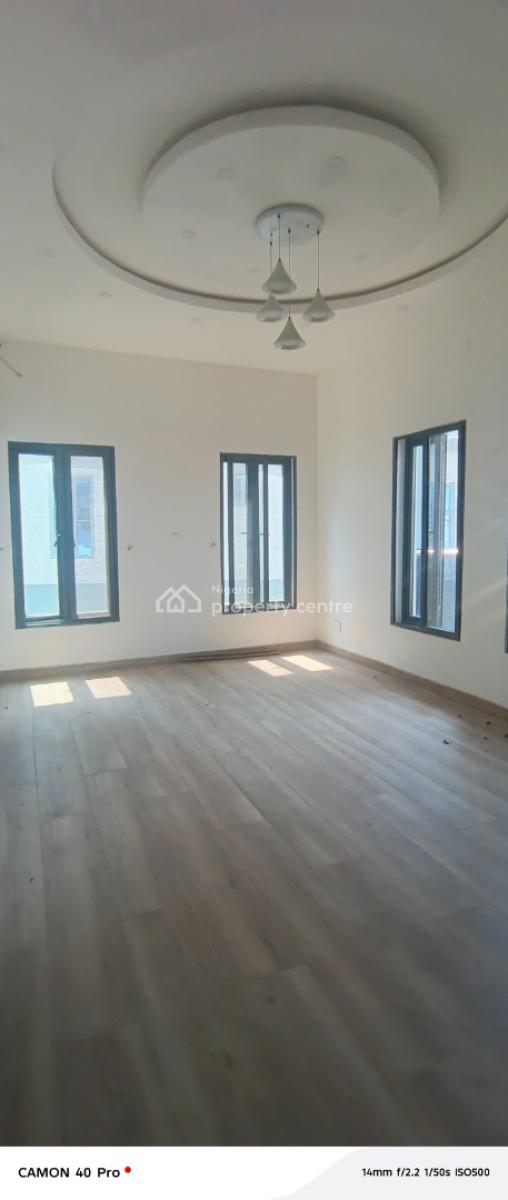 Clean 3 Bedroom Flat Upstairs, By Chevron Toll Gate, Lekki, Lagos, Flat / Apartment for Rent