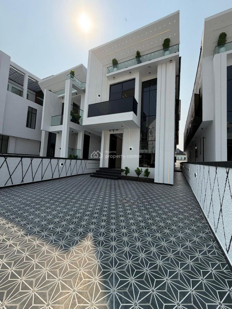 Luxury 5 Bedroom Fully Detached Duplex, Chevron, Lekki, Lagos, Detached Duplex for Sale