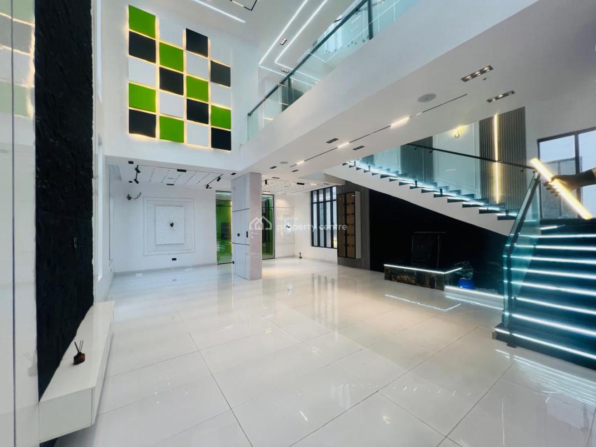 Luxury 6 Bedroom Fully Detached Duplex with Swimming Pool, Gym & Cinem, Chevron, Lekki, Lagos, Detached Duplex for Sale