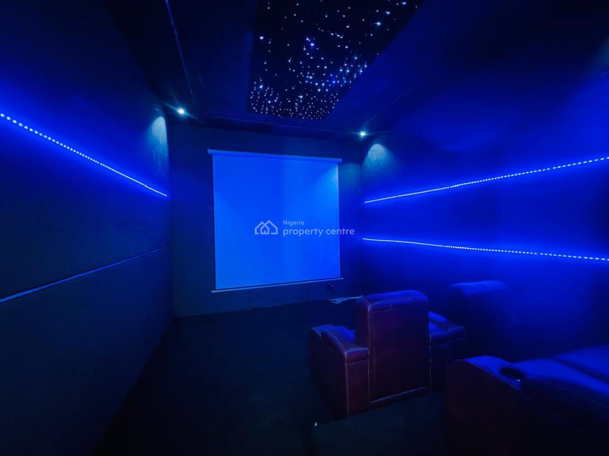 Luxury 6 Bedroom Fully Detached Duplex with Swimming Pool, Gym & Cinem, Chevron, Lekki, Lagos, Detached Duplex for Sale