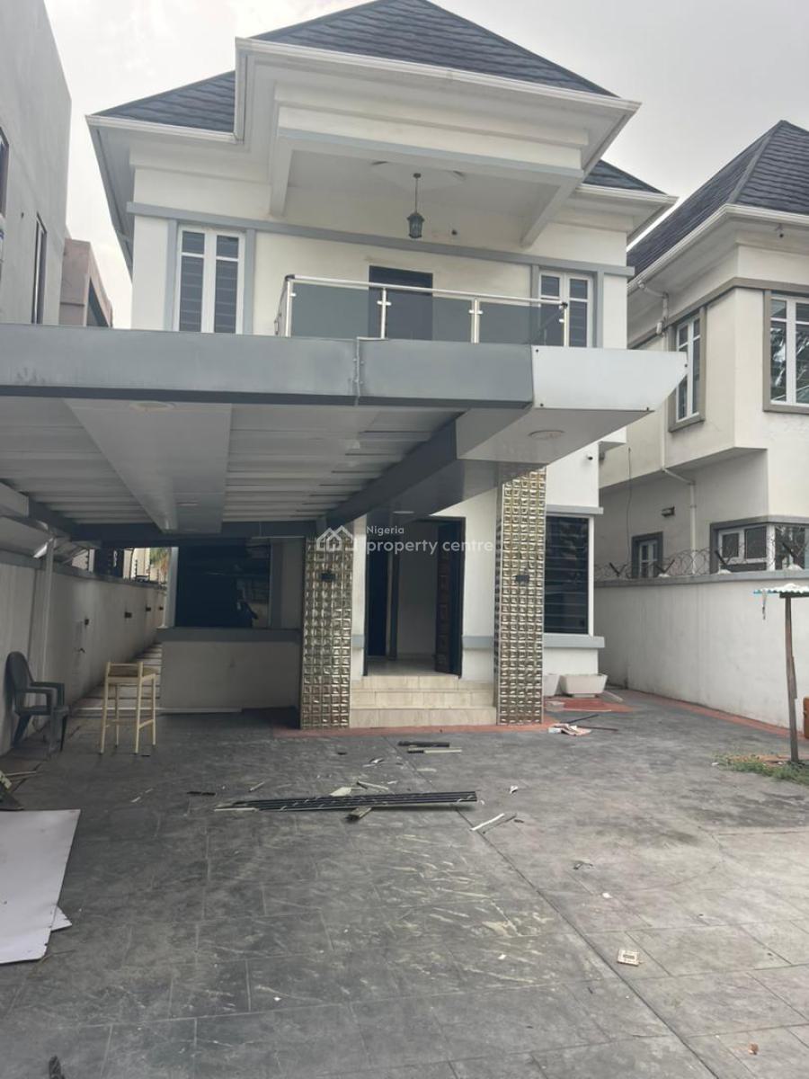 Luxury 5 Bedroom Fully Detached Duplex with Bq, Osapa London, Lekki, Lagos, Detached Duplex for Rent
