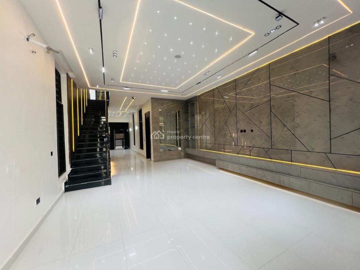 Unique 5 Bedroom Fully Detached Duplex with Swimming Pool, Chevron, Lekki, Lagos, Detached Duplex for Sale