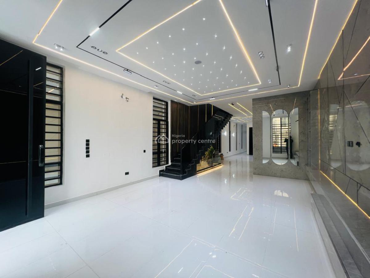 Unique 5 Bedroom Fully Detached Duplex with Swimming Pool, Chevron, Lekki, Lagos, Detached Duplex for Sale