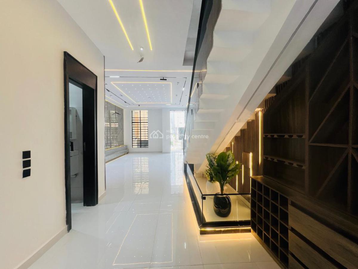 Unique 5 Bedroom Fully Detached Duplex with Swimming Pool, Chevron, Lekki, Lagos, Detached Duplex for Sale