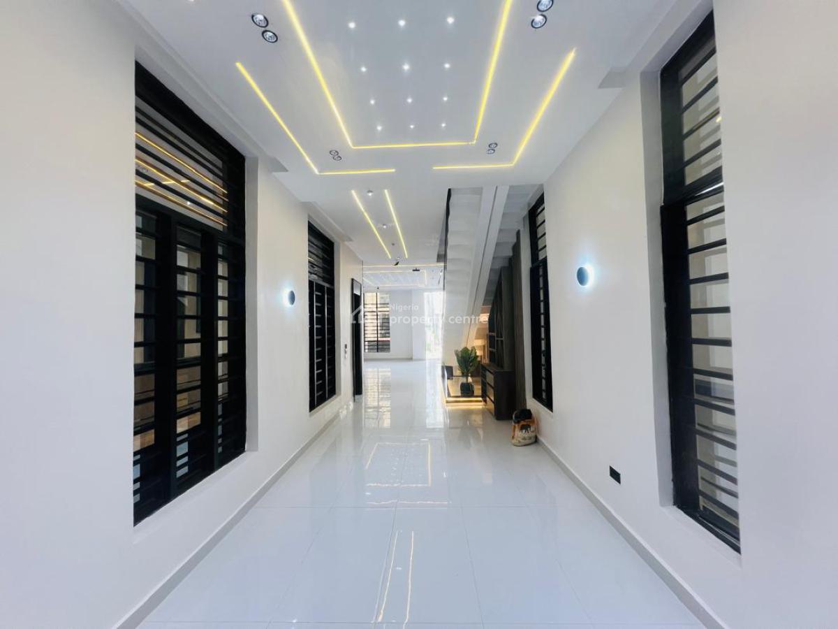 Unique 5 Bedroom Fully Detached Duplex with Swimming Pool, Chevron, Lekki, Lagos, Detached Duplex for Sale