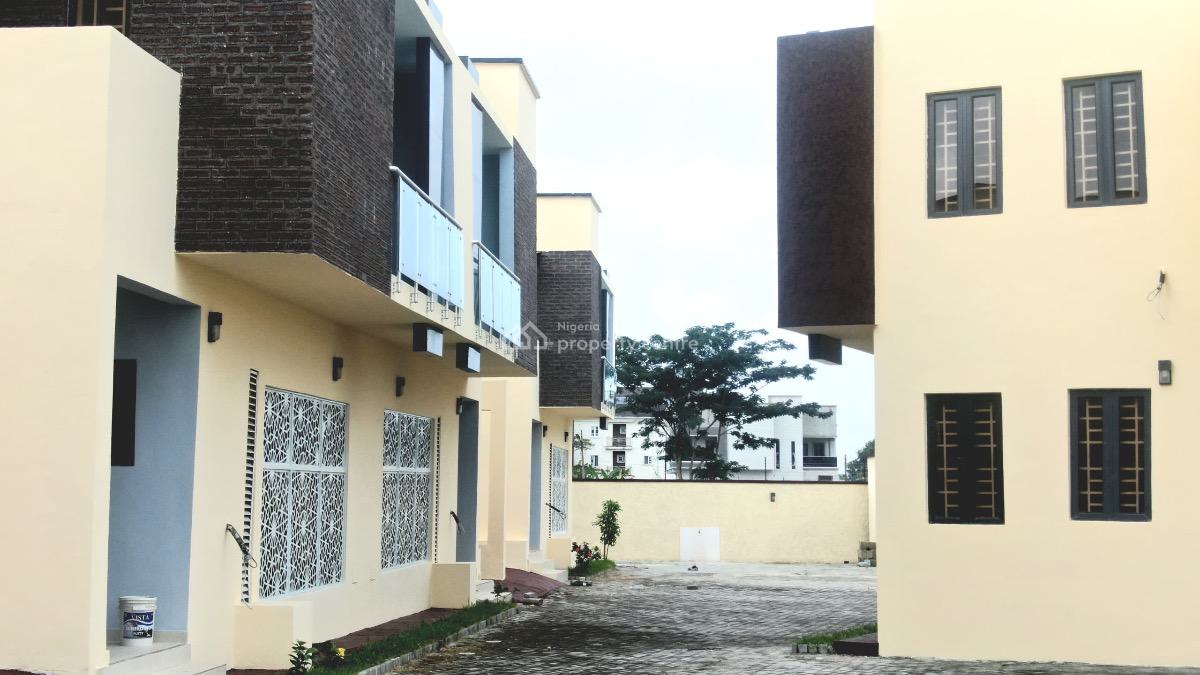 Partly Furnished Serviced 4bedroom Detached Duplex with Bq, Lekki Scheme 2, Opposite Ojaja Mall Off Abraham Adesanya Road, Ajah,, Lekki Phase 2, Lekki, Lagos, Detached Duplex for Rent
