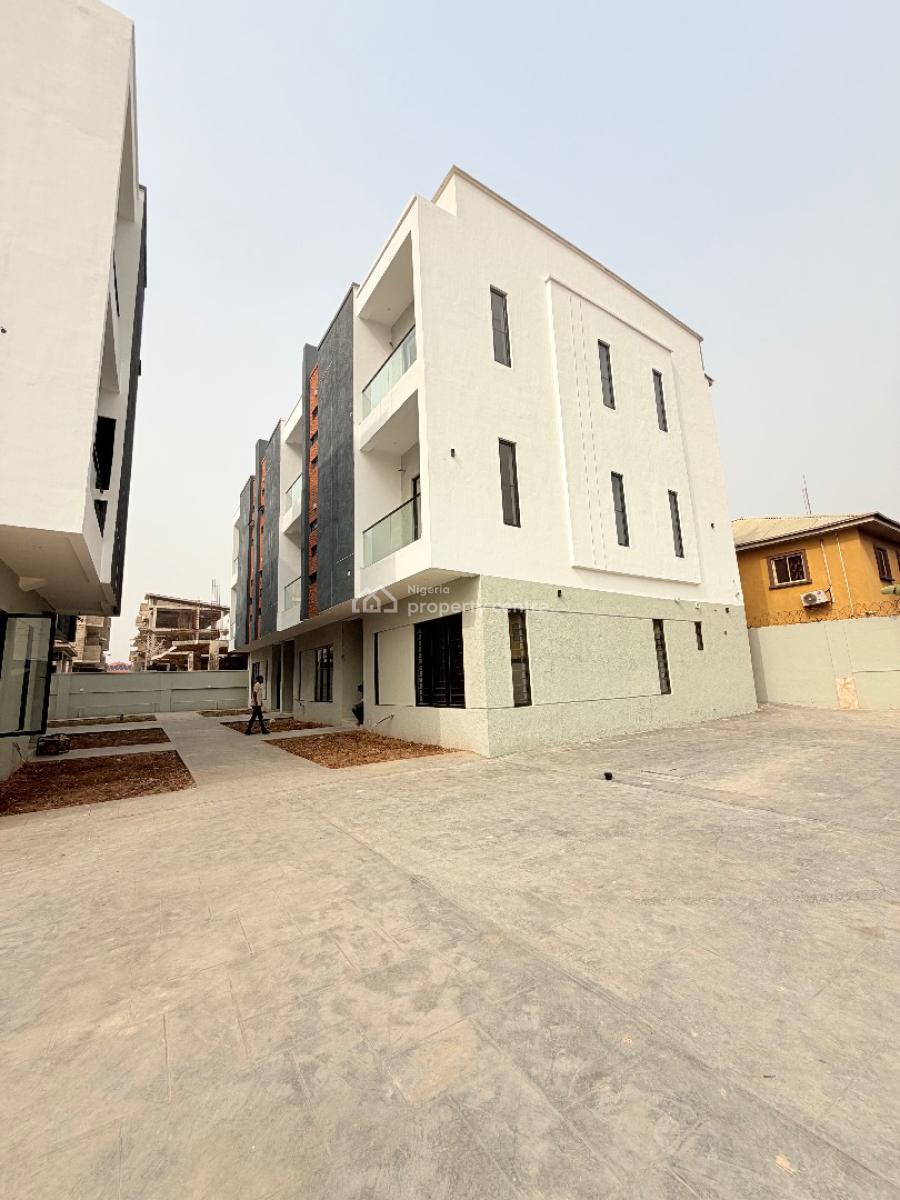 Lovey Built 4 Bedrooms Terraced Duplex with Bq in a Gated Estate, Adeniyi Jones, Ikeja, Lagos, Terraced Duplex for Sale