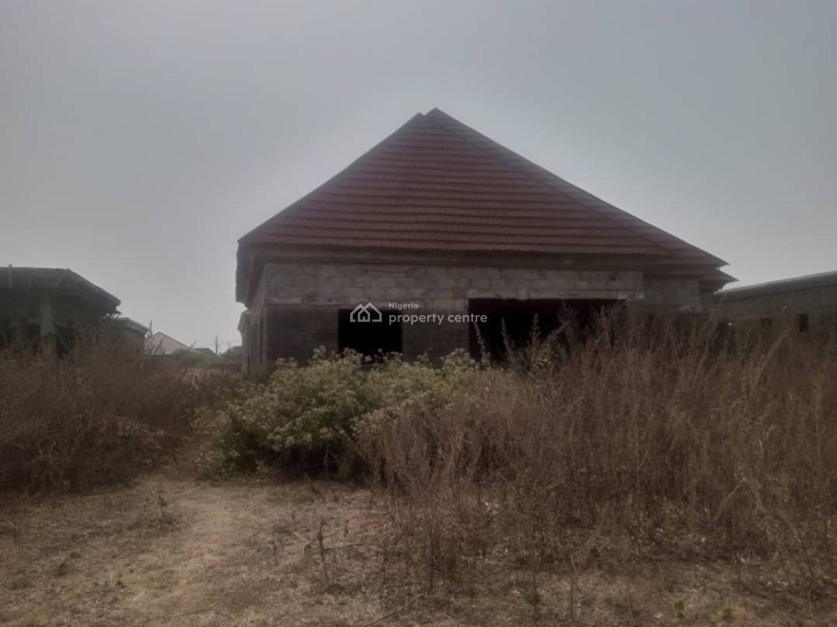 Well Located Uncompleted 3-bedroom Detached Bungalow, Abegyi Estate, Bwari, Abuja, Detached Bungalow for Sale