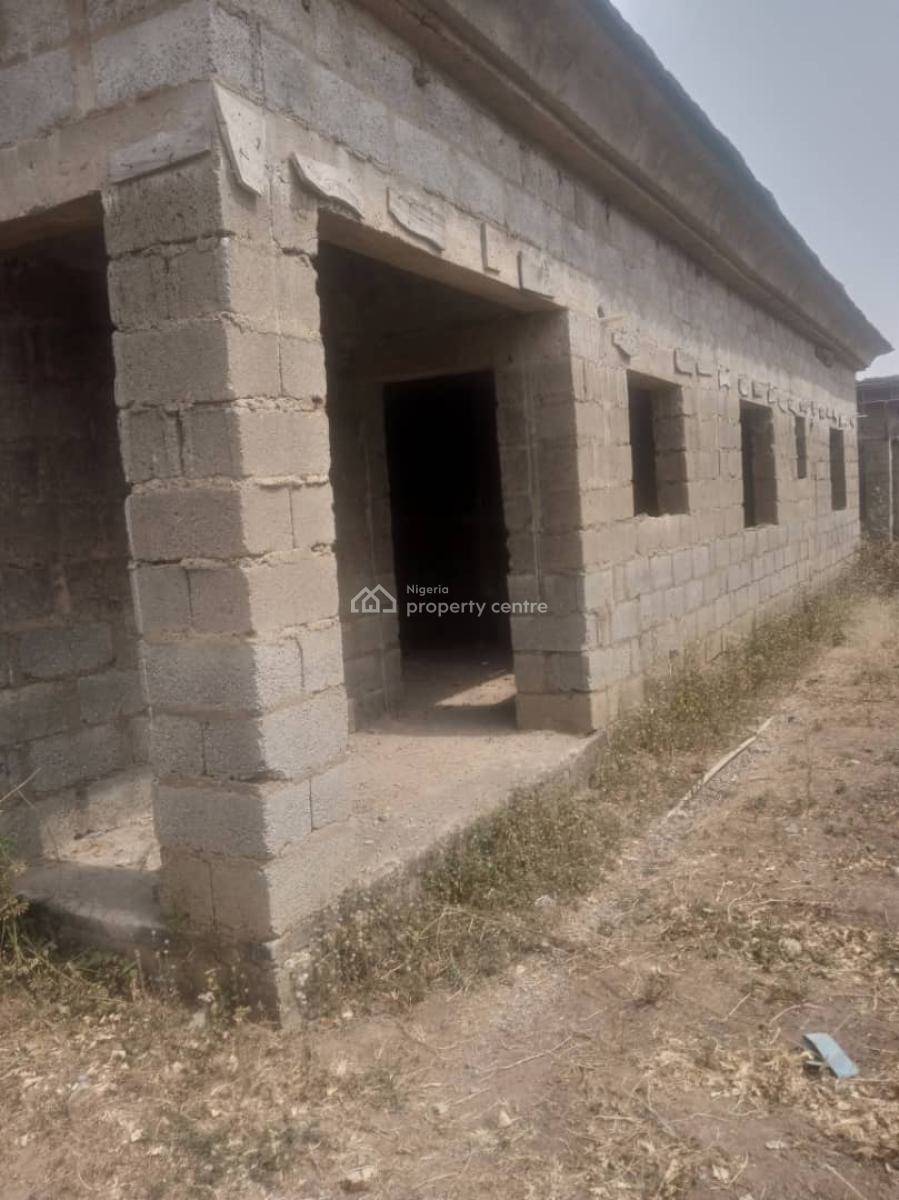 Well Located Uncompleted 3-bedroom Detached Bungalow, Abegyi Estate, Bwari, Abuja, Detached Bungalow for Sale