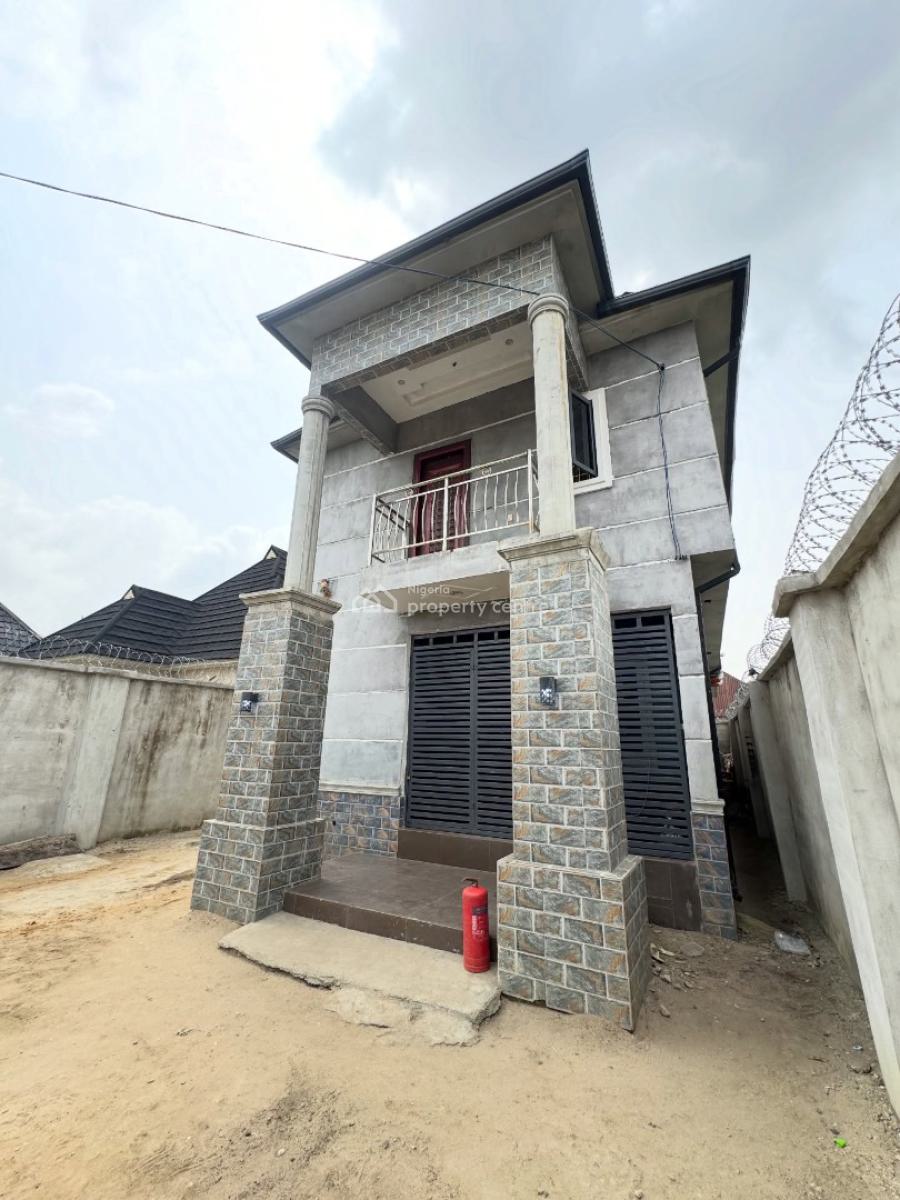 3 Bedroom Detached Duplex Wt Self-contain Bq, Off Eneka Road, Eneka, Port Harcourt, Rivers, Detached Duplex for Sale