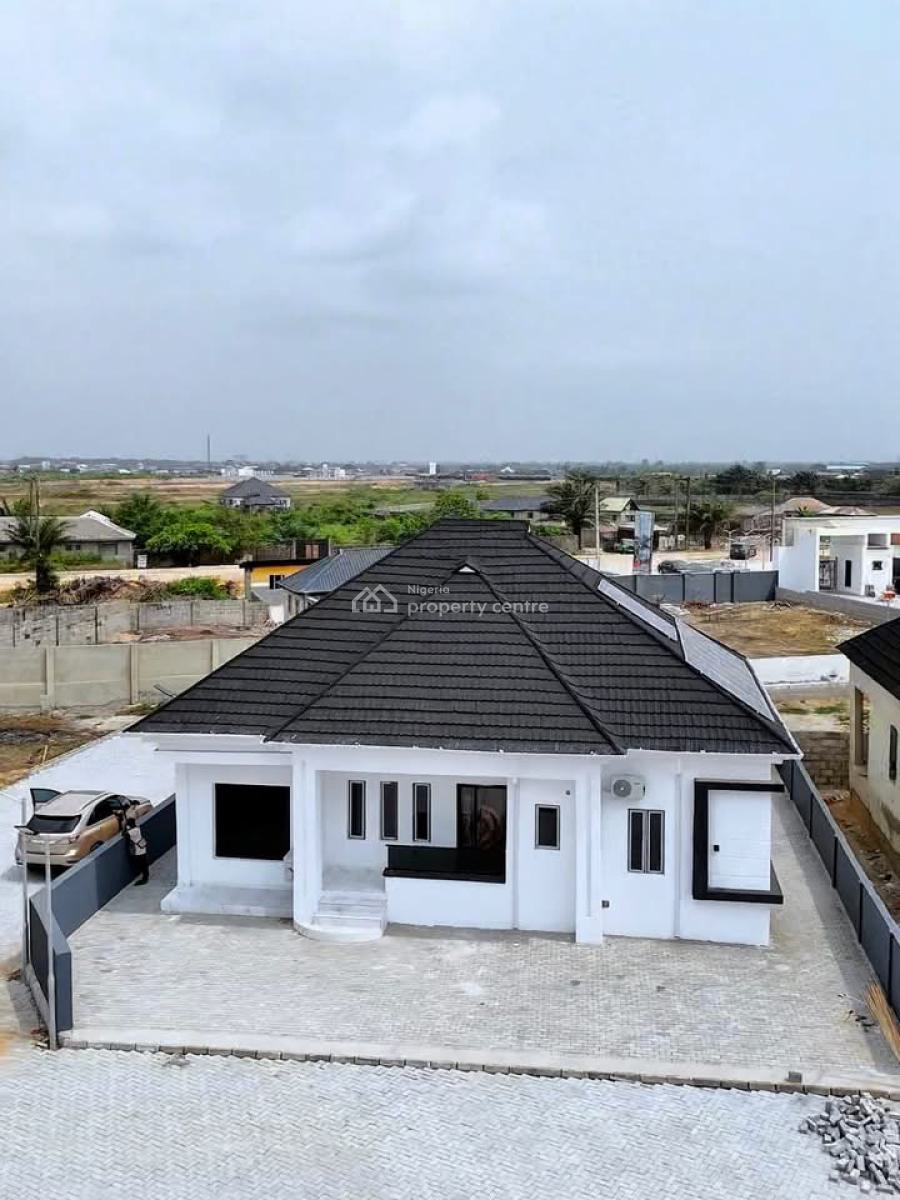 Solace City Bungalows, Modern Design 3 Bedroom Bungalow with a Bq, 2 Minutes Drive From Pan Atlantic University, Close to Lekki Airport, Eleranigbe, Ibeju Lekki, Lagos, Detached Bungalow for Sale