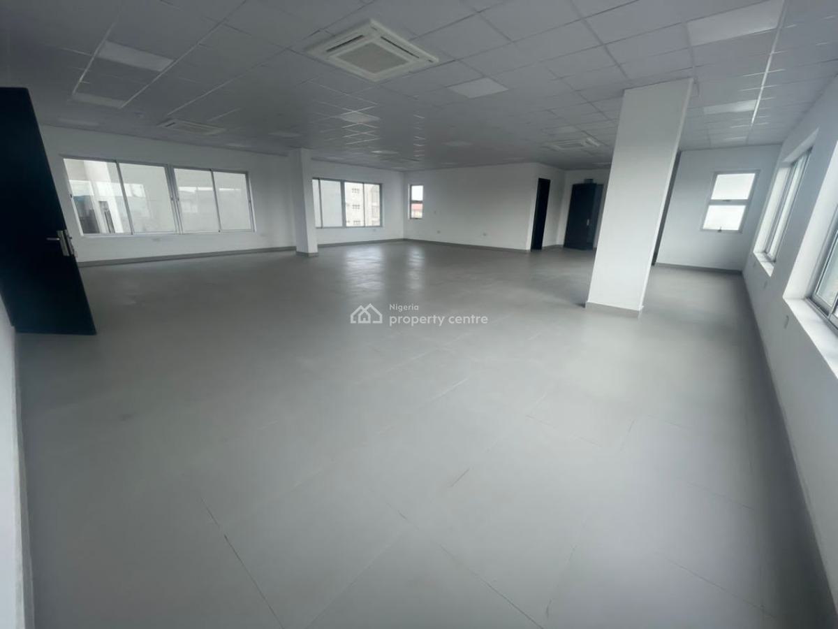 216 Sqm Open Plan Office Space Available in a Commercial Hub, Sabo, Yaba, Lagos, Office Space for Rent