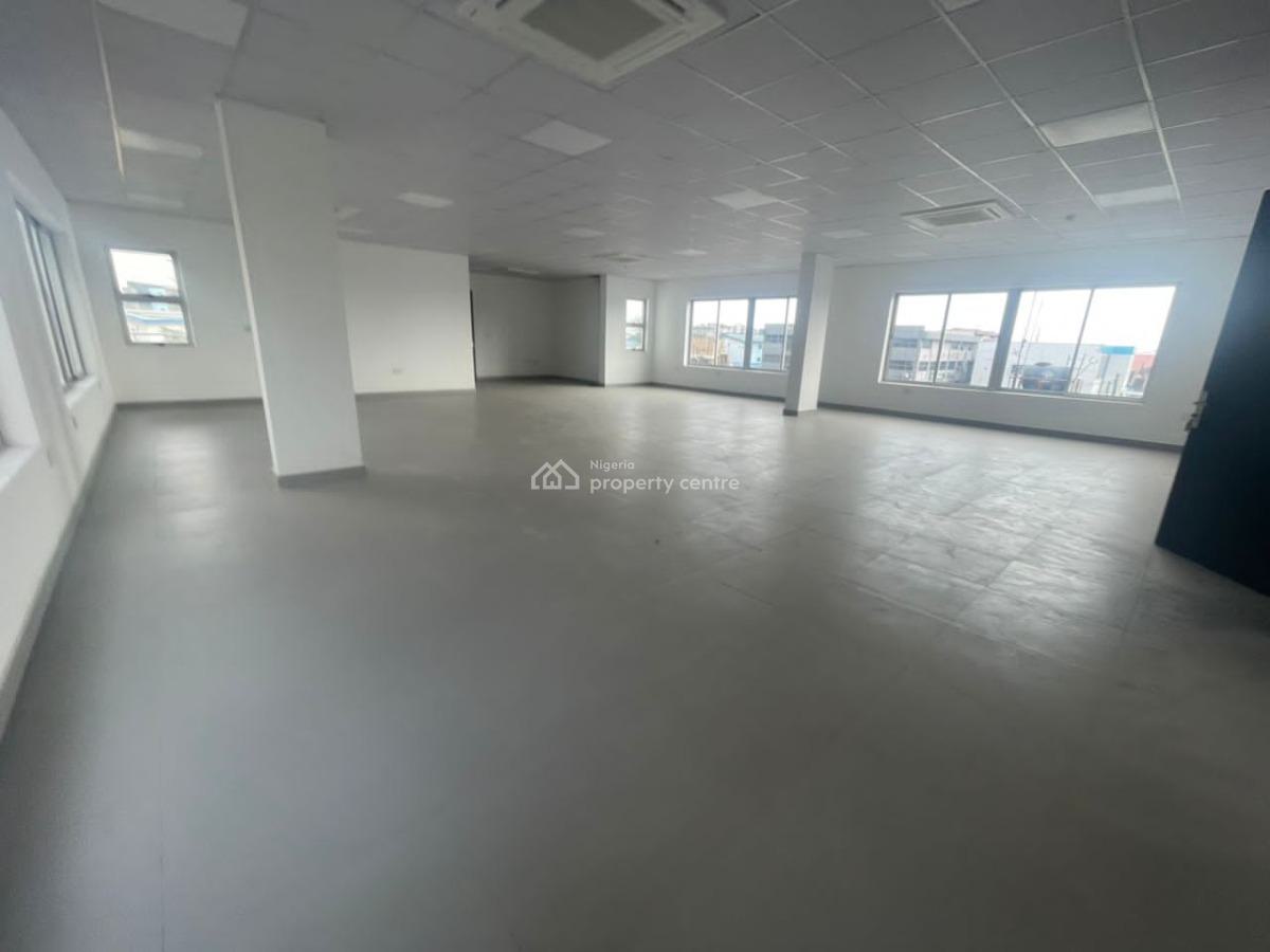 216 Sqm Open Plan Office Space Available in a Commercial Hub, Sabo, Yaba, Lagos, Office Space for Rent
