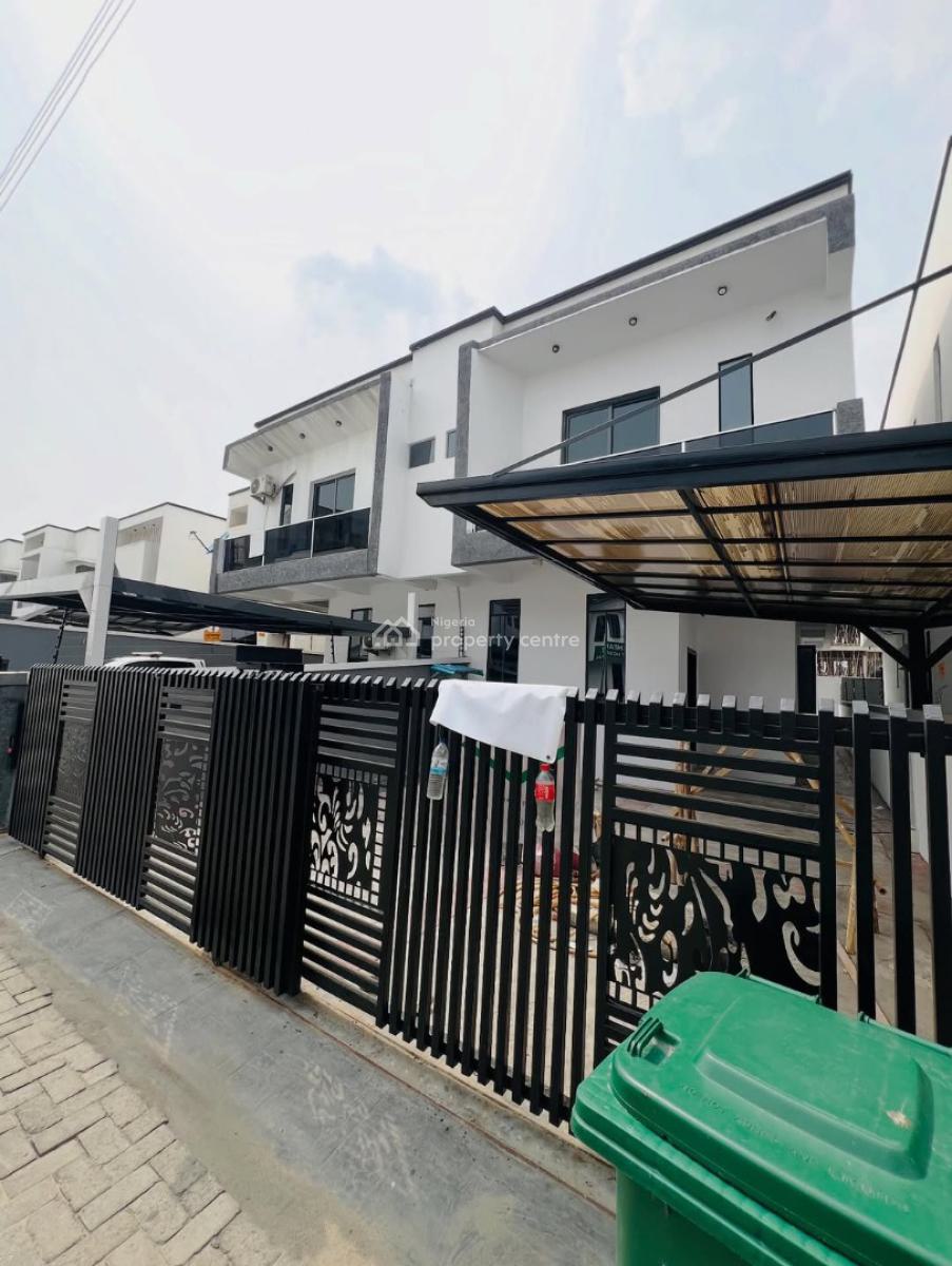 Neatly Used 4 Bedroom Semi Detached House, Chevron, Lekki, Lagos, Semi-detached Duplex for Rent