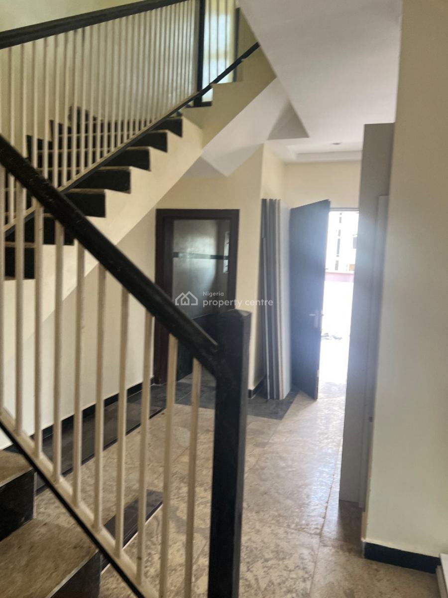 Brand New 5 Bedroom Terrace Duplex with Bq & Rooftop,tarred Rd, Wuye Main, Wuye, Abuja, Semi-detached Duplex for Rent