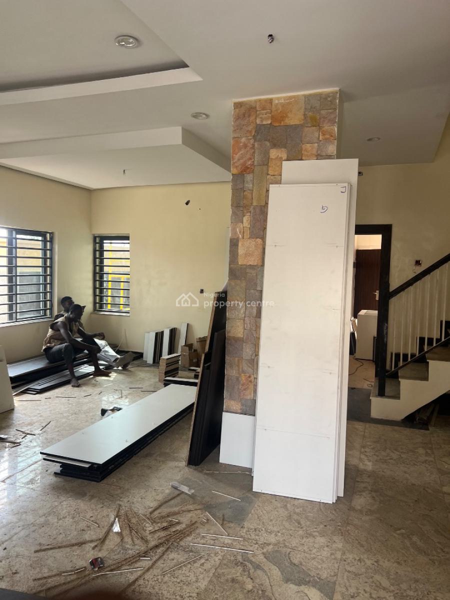 Brand New 5 Bedroom Terrace Duplex with Bq & Rooftop,tarred Rd, Wuye Main, Wuye, Abuja, Semi-detached Duplex for Rent