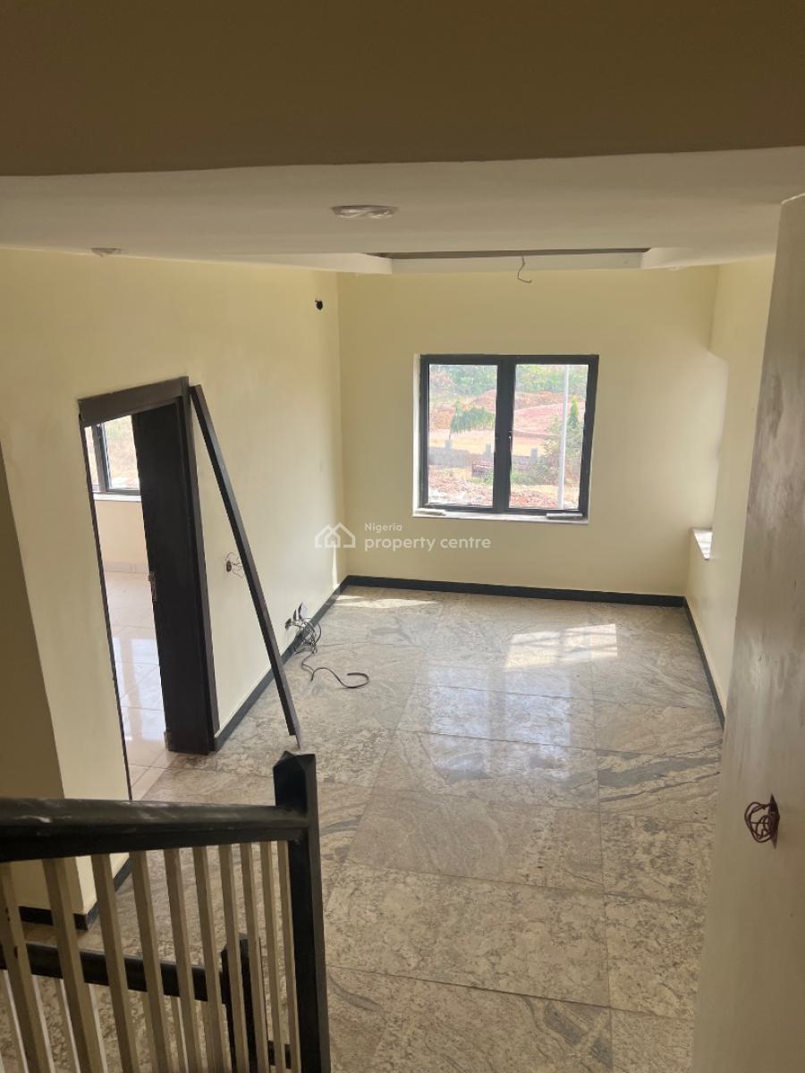 Brand New 5 Bedroom Terrace Duplex with Bq & Rooftop,tarred Rd, Wuye Main, Wuye, Abuja, Semi-detached Duplex for Rent