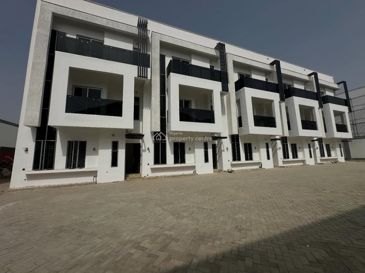 Prime 4 Bedroom Terrace Duplex with 2 Living Room and a Bq, Jahi, Abuja, Terraced Duplex for Sale