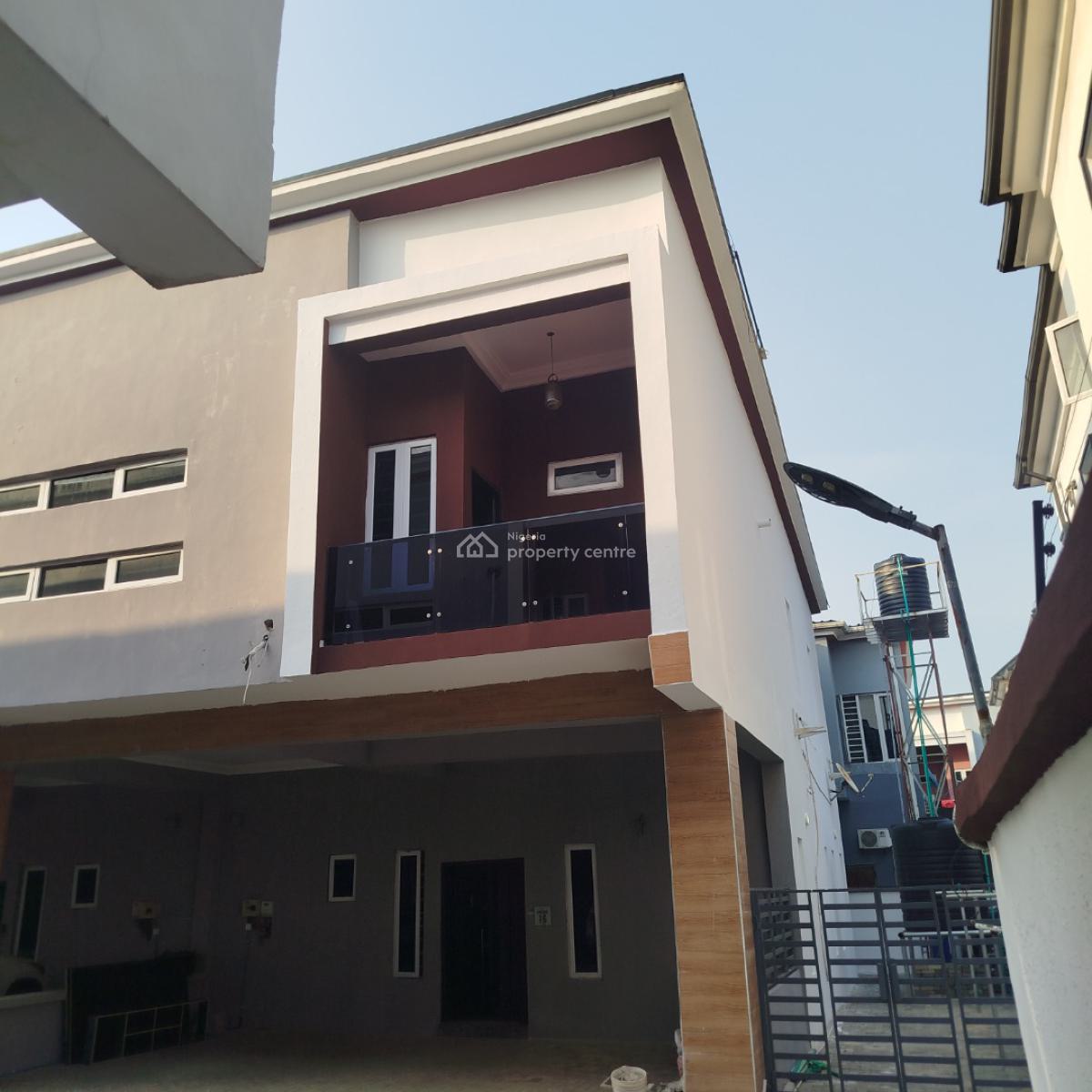 Fantastic 4 Bedroom Terrace Duplex (corner Piece), Van Daniel Estate Off Orchid Road, Lekki Expressway, Lekki, Lagos, Terraced Duplex for Rent