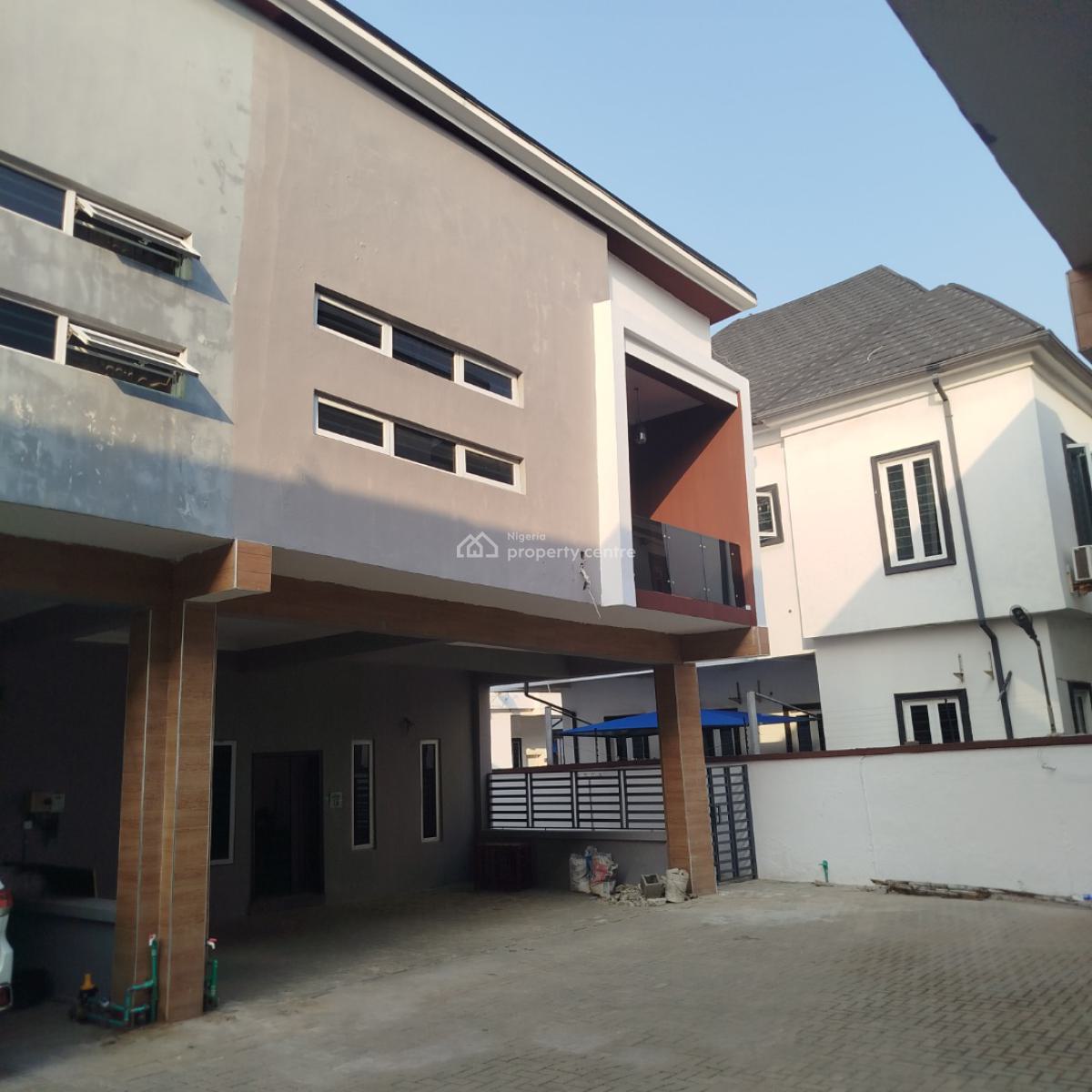 Fantastic 4 Bedroom Terrace Duplex (corner Piece), Van Daniel Estate Off Orchid Road, Lekki Expressway, Lekki, Lagos, Terraced Duplex for Rent