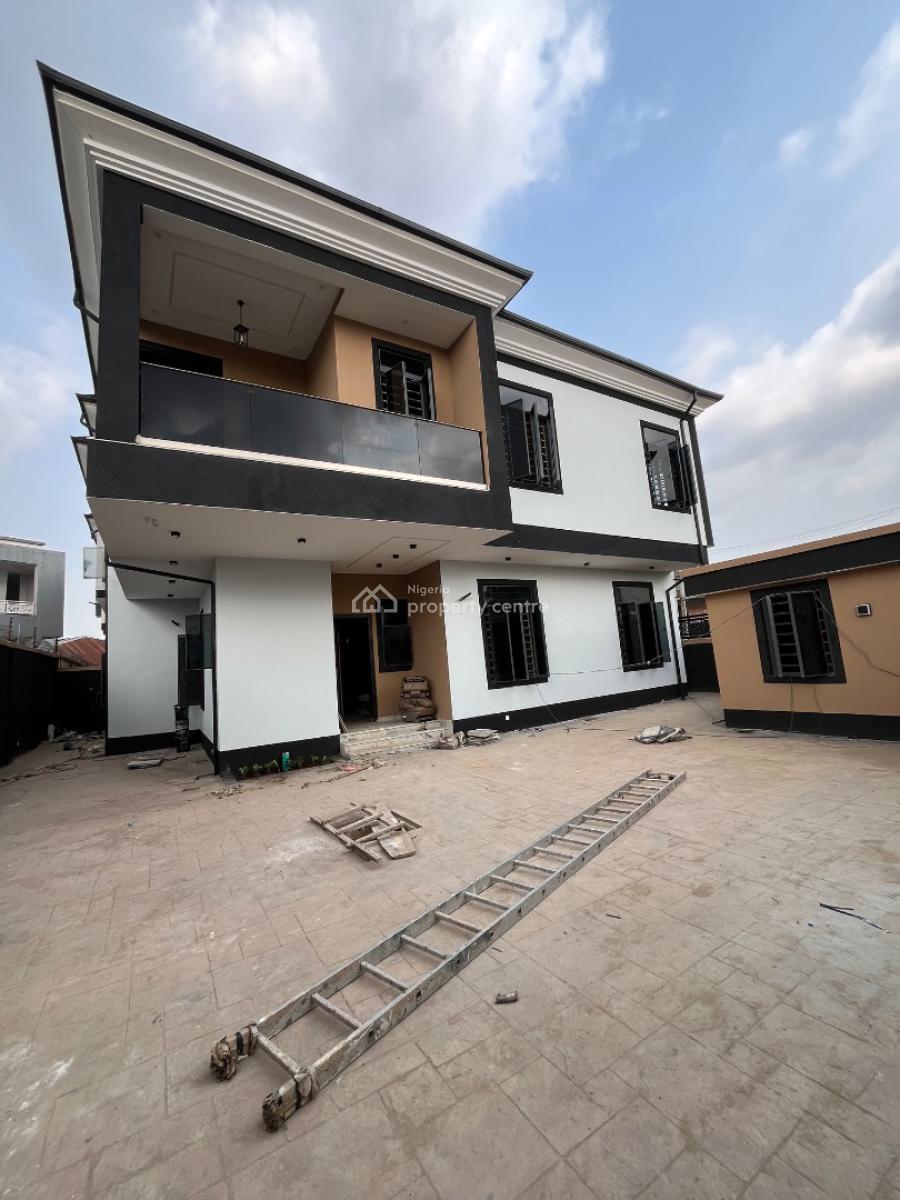 Beautifully Built 5 Bedroom Duplex with Attached Bq, Lola Holloway, Omole Phase 1, Ikeja, Lagos, Detached Duplex for Sale